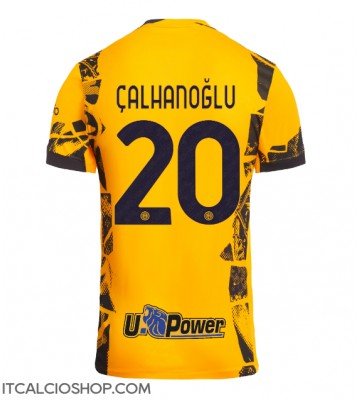 Inter Milan Hakan Calhanoglu #20 Terza Maglia 2024-25 Manica Corta